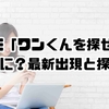 【2025年版】ONE「ワンくんを探せ」はどこに？最新出現情報と探し方