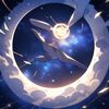 starry sky in circle (星空) by Animagine XL V3.1