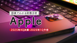 【米国株】図表でわかる財務分析 アップル（Apple）2025年4Q決算・2026年1Q予想 2026年1月28日