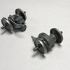 （21）「1/45 ディーゼル機関車 DD51 貨物A更新機」を作ります。両端台車の組み立ての始まり。