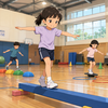 小3の習い事・体操教室12ヶ月目｜祝・1年継続！新たなバッジを目当てに、リズムトレーニング