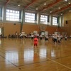 学校公開日　ドッジボール大会をしました