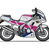 夫がバイクを買いました