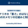 シナリオの「重さ」のはなし①（BVEのメモリの仕組みと制限）
