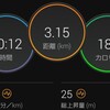 初めての閾値走🏃‍♂️💨腹痛は治ったようです☺️