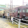 2月は3回　仏生山駅舎近くで3両のレトロ電車を見かけました