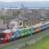 京阪、機関車トーマス号を撮る。