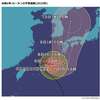 夏の台風は迷走するね