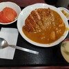 西川口の「あおき食堂」でロースカツカレー定食を食べました🍛