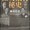 国重惇史「住友銀行秘史」（講談社）