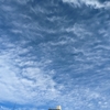 雲写真　通勤時の空