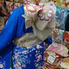 成人式なのに振り袖見かけない。