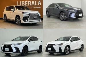 レクサスSUV全8車種一覧！人気度・サイズ・価格を比較
