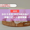 新たに挑戦！SBIFXめがねこ手動リピート10万円チャレンジ！