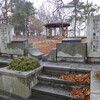 【光州の風景】石碑と石塔：光州公園の周辺・その２