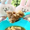 おかずとご飯のセットが約160円(∩´∀｀)∩ﾜｰｲ シェムリアップのローカルエリアの銀鍋食堂でテイクアウトのランチ
