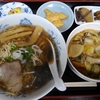 YAJINスタジアム近くの中華大和さんでラーメンと中華丼（半）の迫力のランチをいただきました！