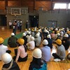 避難訓練と懇親会 訓練所 Day3