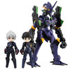 【エヴァ】デスクトップアーミー『碇シンジ＆渚カヲル＆エヴァンゲリオン第13号機』デフォルメ可動フィギュア【メガハウス】より2022年6月発売予定♪
