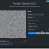 ランダムなノイズ画像を生成出来る無料サービス Noise Generator【便利サービス】