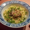 福天@荒戸　福天オリジナル汁なしタンタン麺　福天酸辣湯麺　麺ランチ1,030円。どちらも好みだっけど汁なしタンタン麺の方が良いかな。