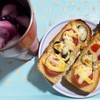 プチトマト黒にんにくトースト