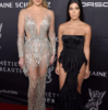 Kourtney and Khloe Kardashian wear daring dresses