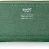 anello(アネロ) AU-H1159 高密度ポリキャンバス ラウンドジップ長財布