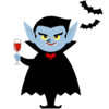 ドラキュラ・吸血鬼のフリーイラスト素材