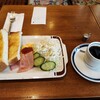 戸田の「カフェ エトルア」でモーニングセットを食べました☕