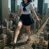 生成AIで描く「巨大少女が街を破壊する映像」制作記