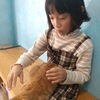 ９歳児ゆうゆう、猫カフェのデビューしました