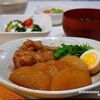 ☆鶏手羽元と大根の煮もの＆ブロッコリーとツナのチーズあえ 献立☆