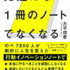 １冊の行動イノベーションノートで覚醒する！大平信孝 さん著書の「先延ばしは１冊のノートでなくなる」