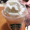 スタバ新作！ピーチオンザビーチフラペチーノ🍑