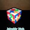 ルービックキューブで模様を作りました！　Rubik's Cube art design