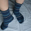 basic socks　2012-#08 *76　完成しました。