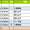 週報：第９週：ガッツリ走りました