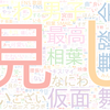 　Twitterキーワード[#FNS歌謡祭秋]　10/06_23:00から60分のつぶやき雲