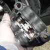 大気が不安定なので午前中にまったりブレーキ整備をする件 97,375km