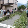 大入盆綱引き