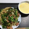 原麺で焼きそば