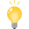 電球のフリーイラスト素材