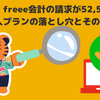 【失敗談】freee会計の請求が52,536円！？ひとり法人プランの落とし穴とその対処法💸