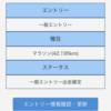 東京マラソン　抽選結果