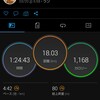 3月20〜22日のRUN記録。9日連続で23km。