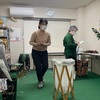 お稽古中