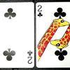 ♣2のカードに現れた「キリンさん」🦒