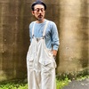 目下の一番のお気に入りアイテム。Lybro by Nigel Cabourn（ライブロ・バイ・ナイジェル・ケーボン）のオーバーオール