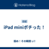 iPad miniポチった！